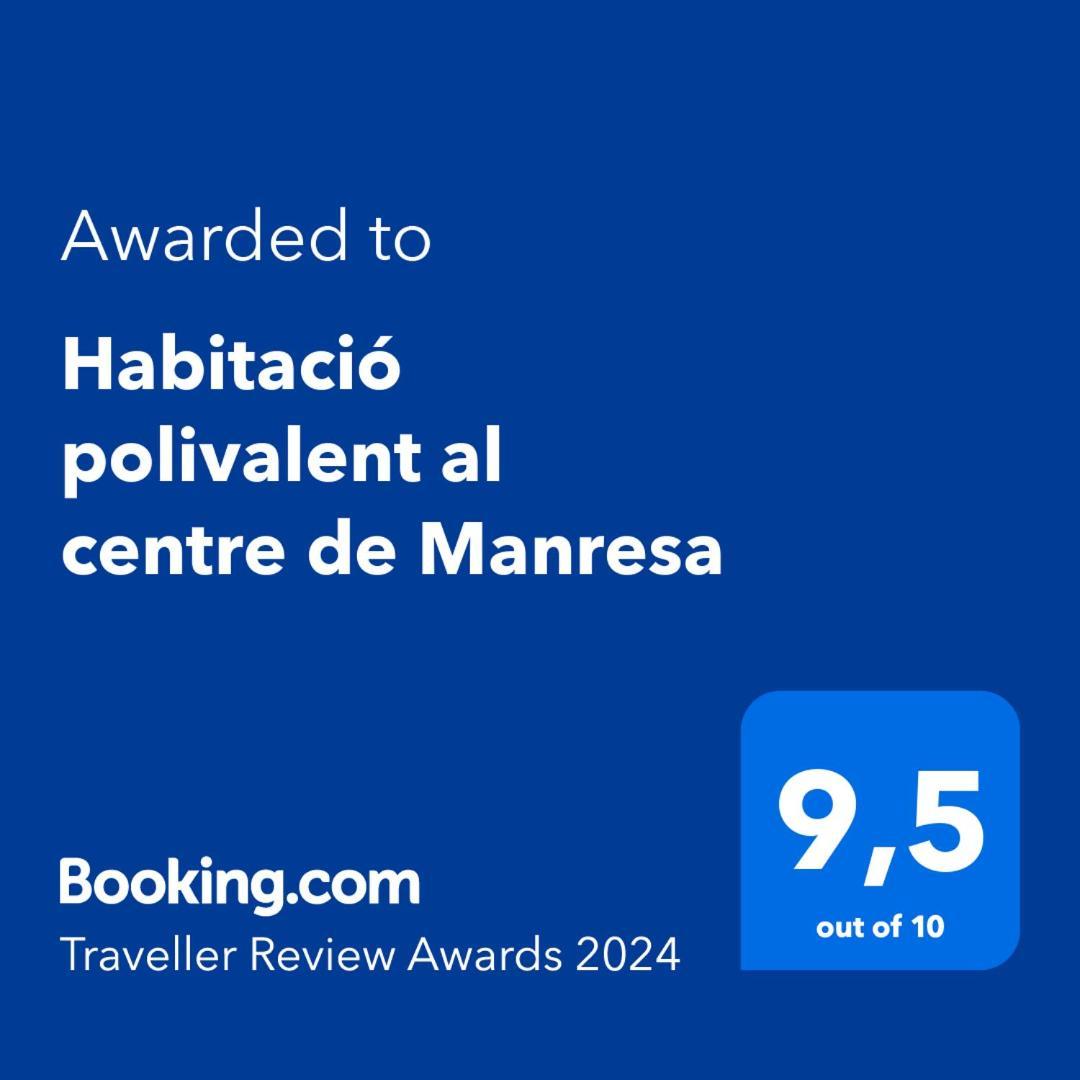 Habitacio Polivalent Al Centre De Manresa Apartment Bagian luar foto